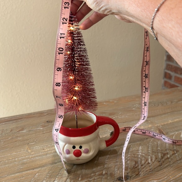 Santa Mug with Lighted Christmas Tree - Picture 10 of 12